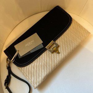 NWT Jason Wu for Target straw/raffia envelope clutch
